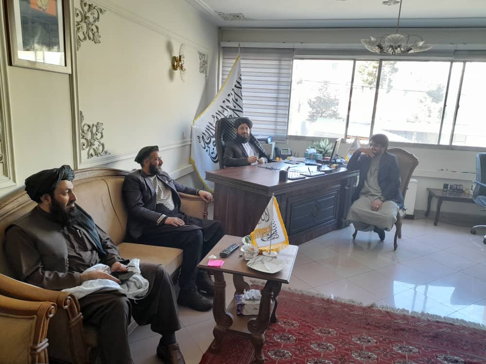 نمایندگان طالبان در سفارت افغانستان در تهران+عکس