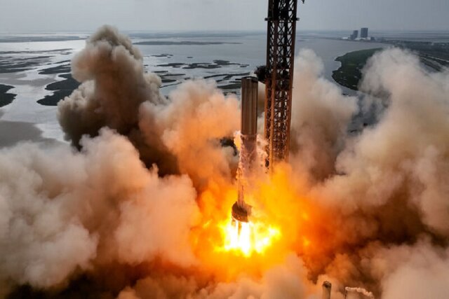 بلندترین موشک دنیا به فضا پرتاب می‌شود+عکس