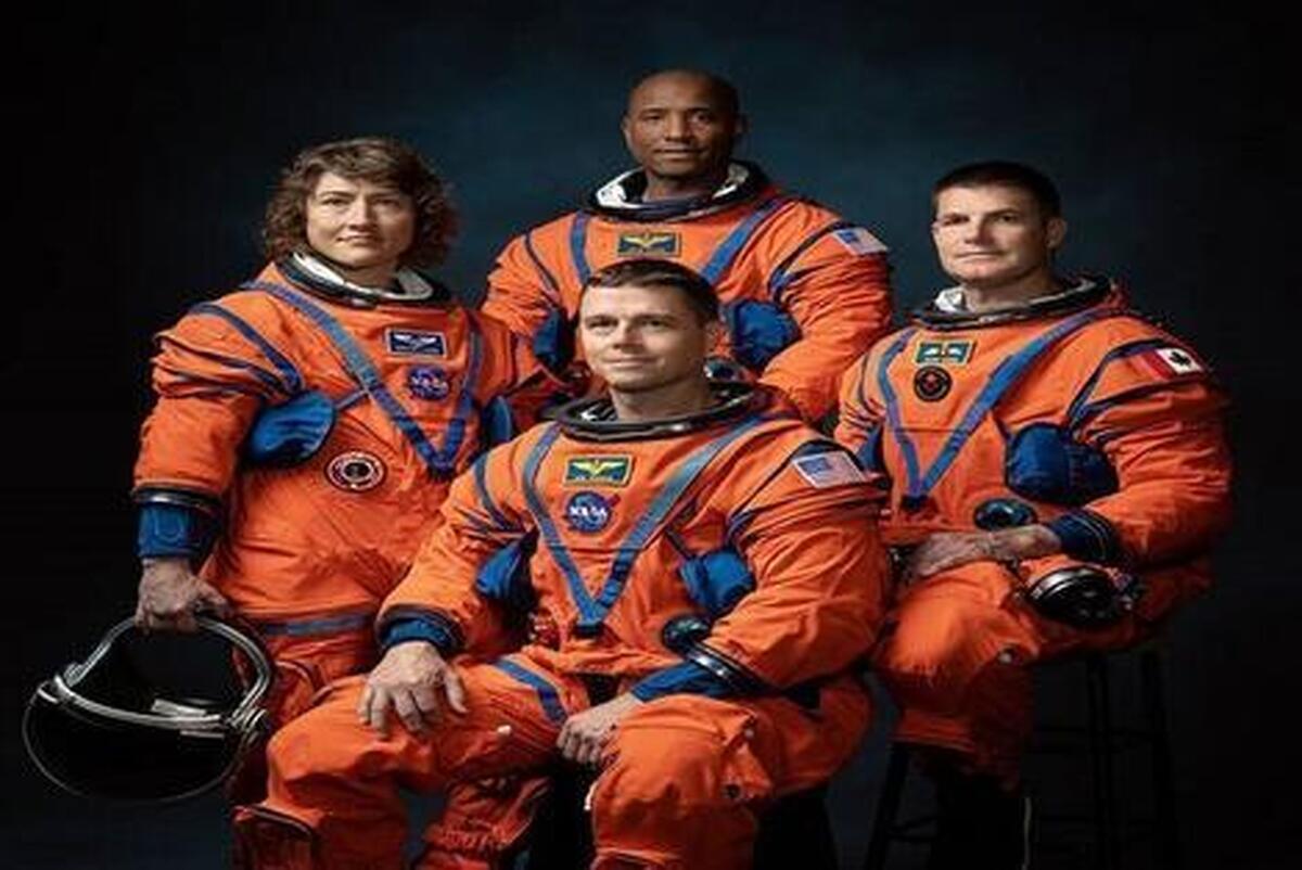 نام ۴ فضانوردی که به ماه سفر می‌کنند اعلام شد