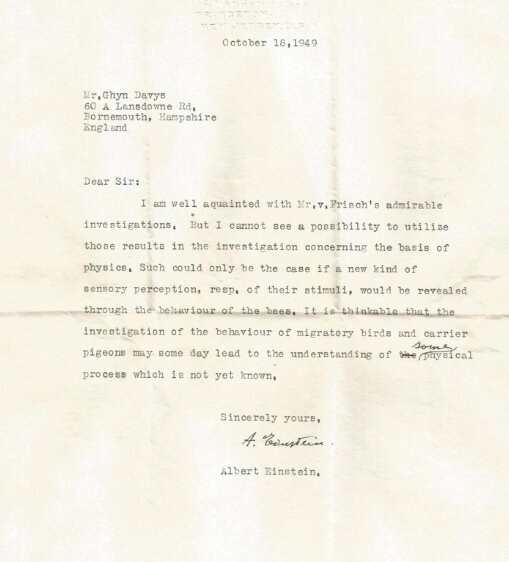 پیش‌بینی‌های عجیب اینشتین در نامه‌اش+عکس