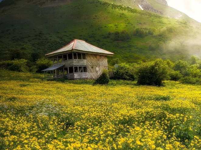 ارتفاعات تنکابن زیبا در مازندران+عکس