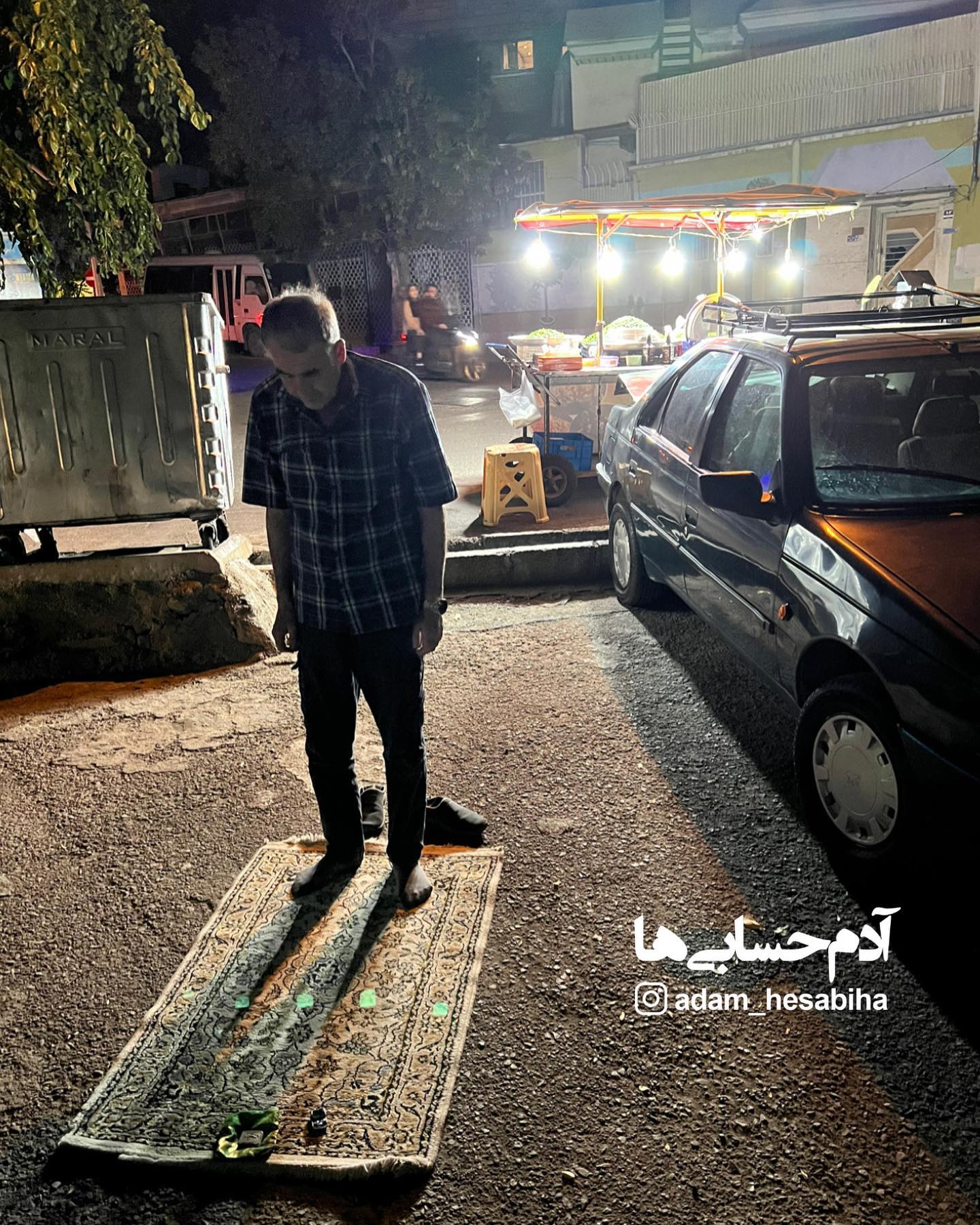 تصویر زیبای فروشنده تهرانی سوژه شد+عکس