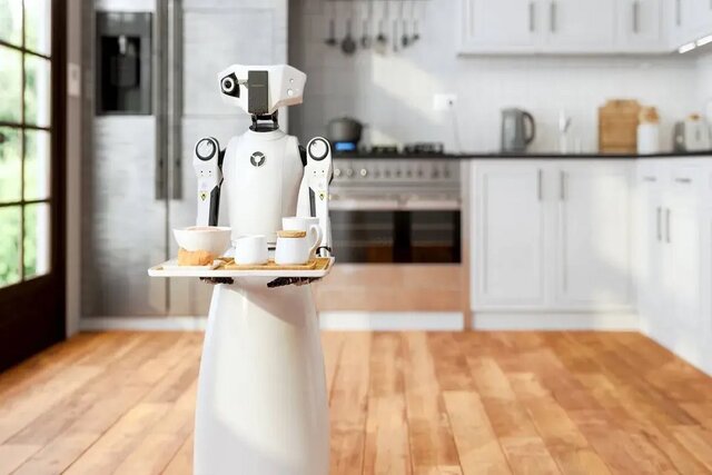 این ربات پیشخدمت همه کارهای خانه را انجام می‌دهد