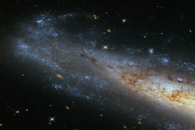 کهکشان گرداب توسط تلسکوپ فضایی هابل رصد شد+عکس