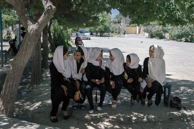 تصویری زیبا از دختران کابل+عکس
