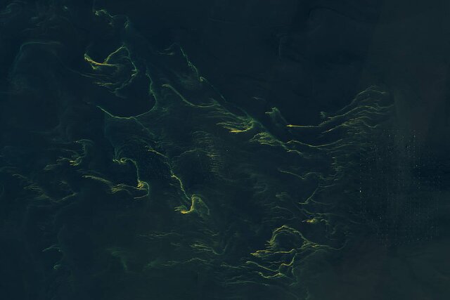 تصویر متفاوت ناسا از دریای شمال+عکس