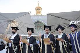 برگزاری جشن فارغ‌التحصیلی دانشجویان علوم پزشکی در حرم امام رضا(ع)