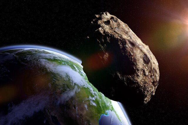 سیارکی به اندازه یک هتل که از کنار زمین گذشت