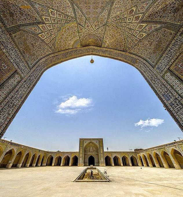تصویری دلربا از مسجد وکیل شیراز+عکس