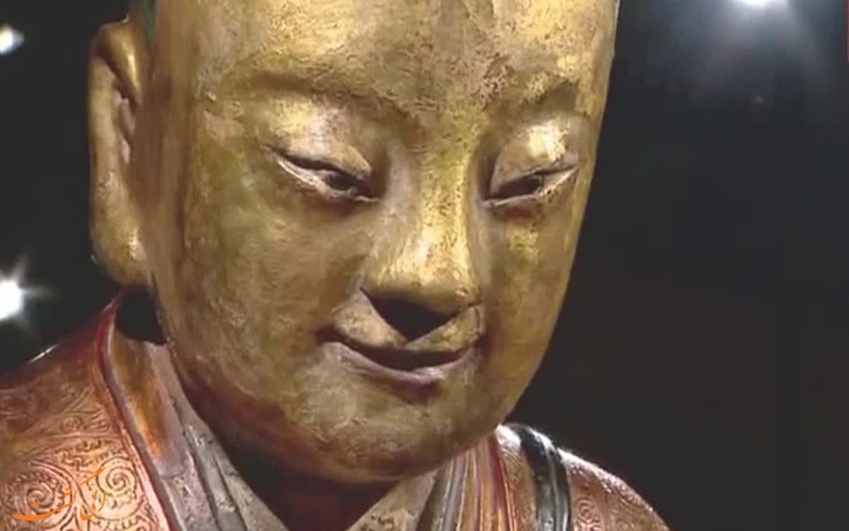  مجسمه هزارساله بودا مومیایی از آب در آمد+عکس