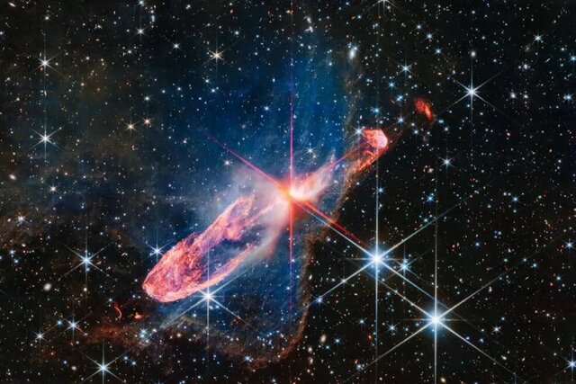 تصویر بی‌سابقه از تولد ستاره‌ای در فاصله ۱۴۷۰ سال نوری+عکس