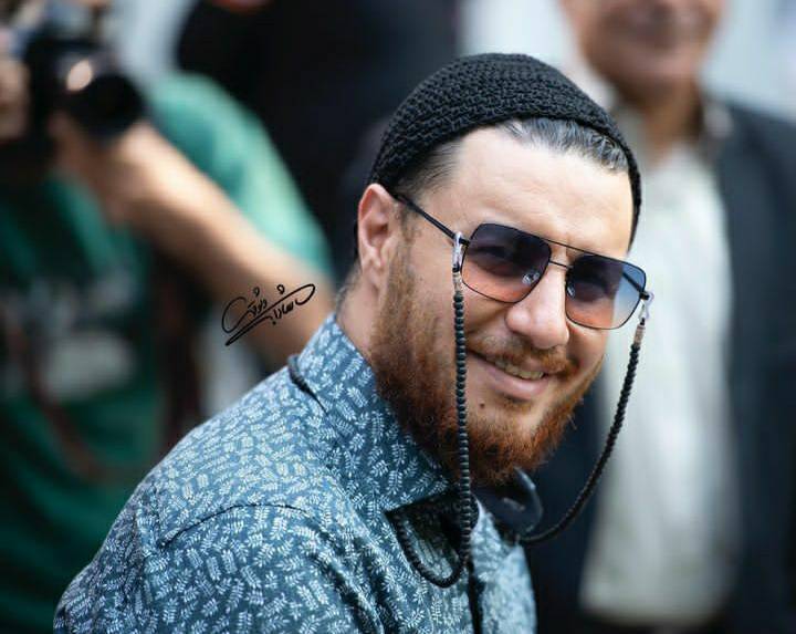 گریم جدید جواد عزتی سوژه عکاسان شد+عکس