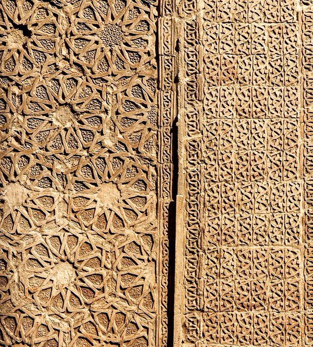 تزئینات آجرکاری زیبا و خاص مسجد جامع فرومد سمنان+عکس