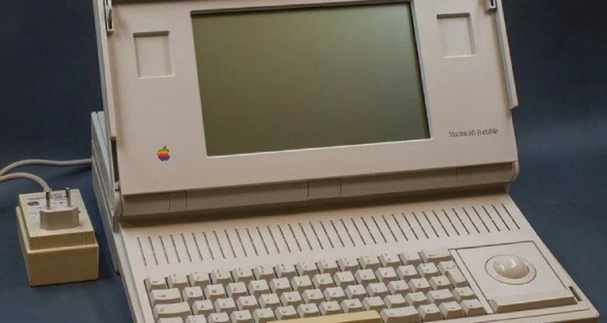 تصویر عجیب از اولین لپ تاپ اپل که فاجعه بود+عکس