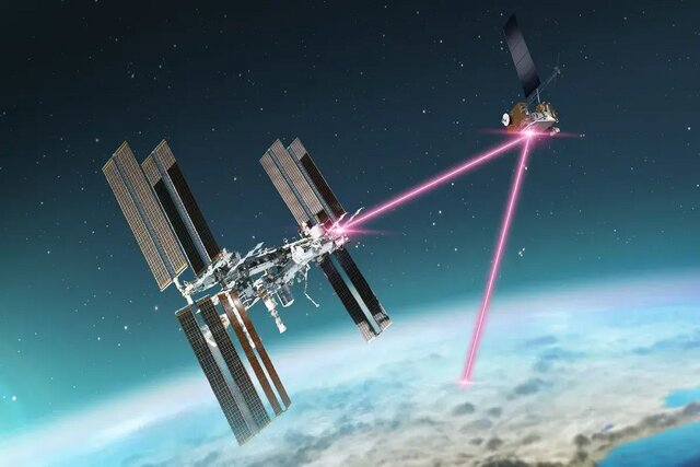 ناسا در ایستگاه فضایی اینترنت لیزری راه اندازی می‌کند