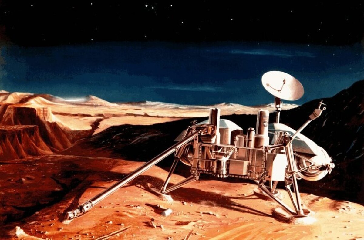 وایکینگ ۲ در مریخ نشست+عکس