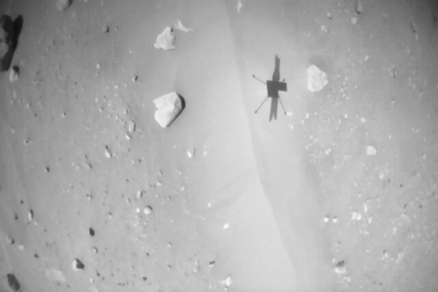 بالگرد نبوغ رکورد پرواز در مریخ را شکست