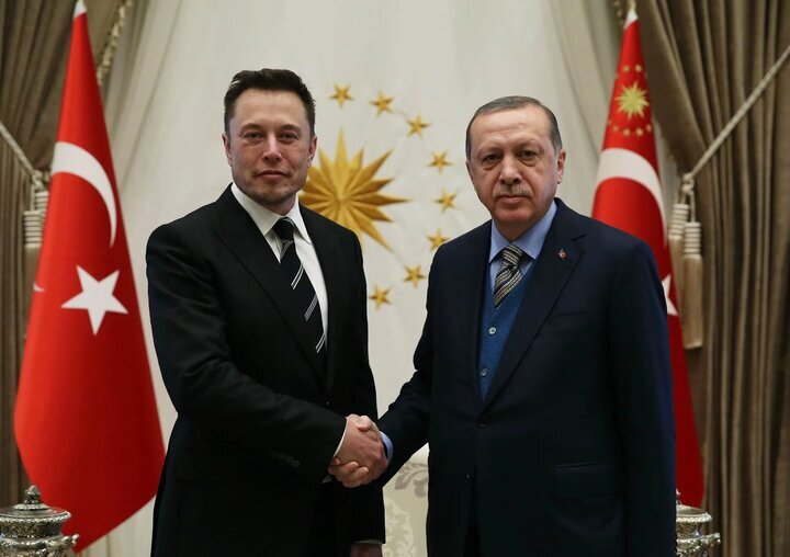 درخواست جالب اردوغان از ایلان ماسک در ترکیه