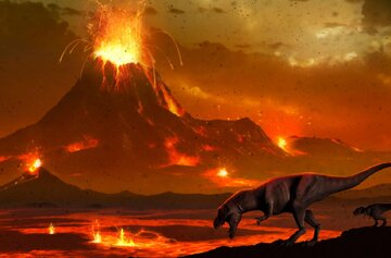 علت اصلی انقراض دایناسورها کشف شد
