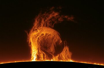 تصویر ناسا از یک هیولا روی خورشید+عکس