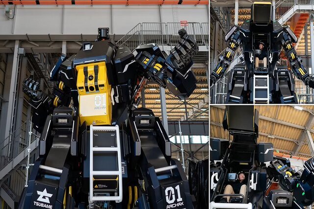 ربات ۳ تنی ژاپنی که در چند ثانیه تبدیل به خودرو می‌شود+عکس