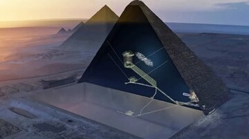 کشف بزرگ در اهرام مصر+عکس