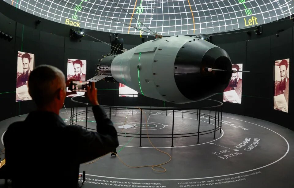 روسیه سلطان بمب‌های هسته‌ای را رو کرد+عکس