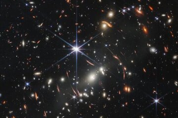 تصویری از خوشه کهکشانی شاهکاری که به تازگی ثبت شده+عکس