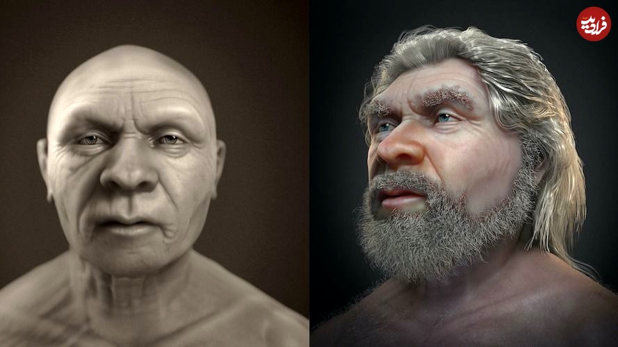 بازسازی چهره مرد اسکلتی غارنشین+عکس