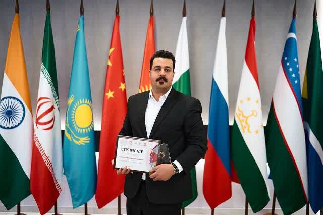 کسب جایزه رهبران جوان کشورهای BRICS و SCO  توسط دانشجوی ایرانی