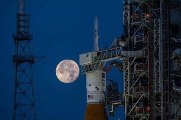 آسانسوری که فضانوردان را به ماه می‌برد+عکس
