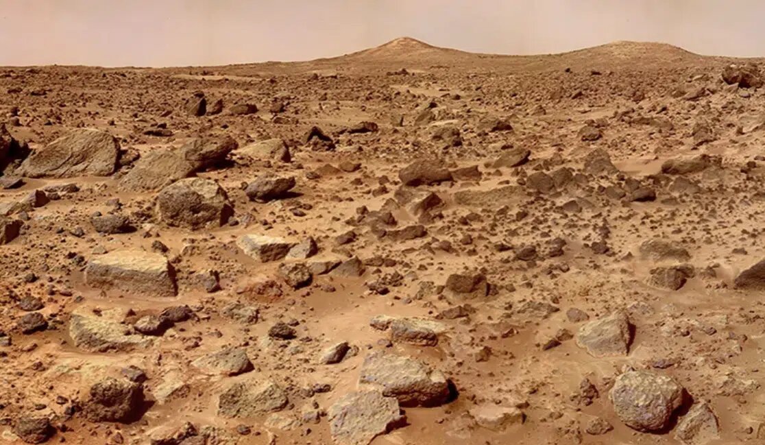 تصویر لاشه‌های عجیب کشف شده در سیاره مریخ