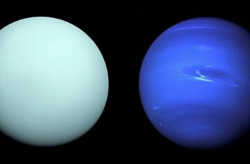 تصویری که رنگ واقعی اورانوس و نپتون را لو می‌دهد+عکس