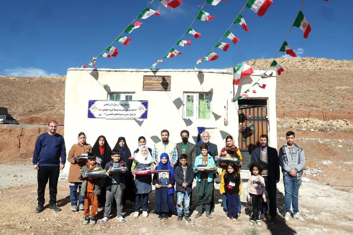 افتتاح دومین مدرسه جهادی در مناطق محروم غرب کشور