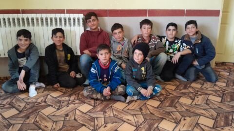 مدرسه بدون کفش این بار در روستاهای آذربایجان شرقی