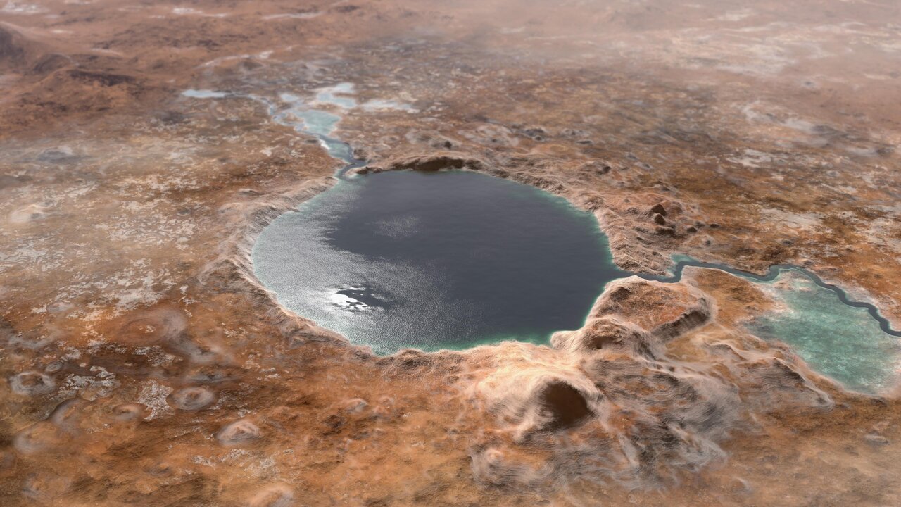 وجود دریاچه در مریخ تایید شد+عکس