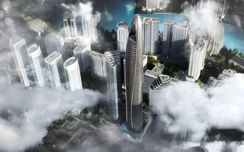 رونمایی مرسدس بنز از برج مسکونی یک میلیارد دلاری در دبی+عکس