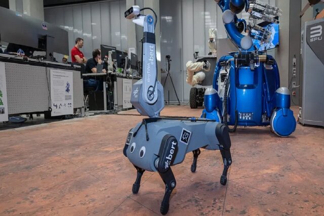این سگ رباتیک از ایستگاه فضایی کنترل می‌شود+عکس