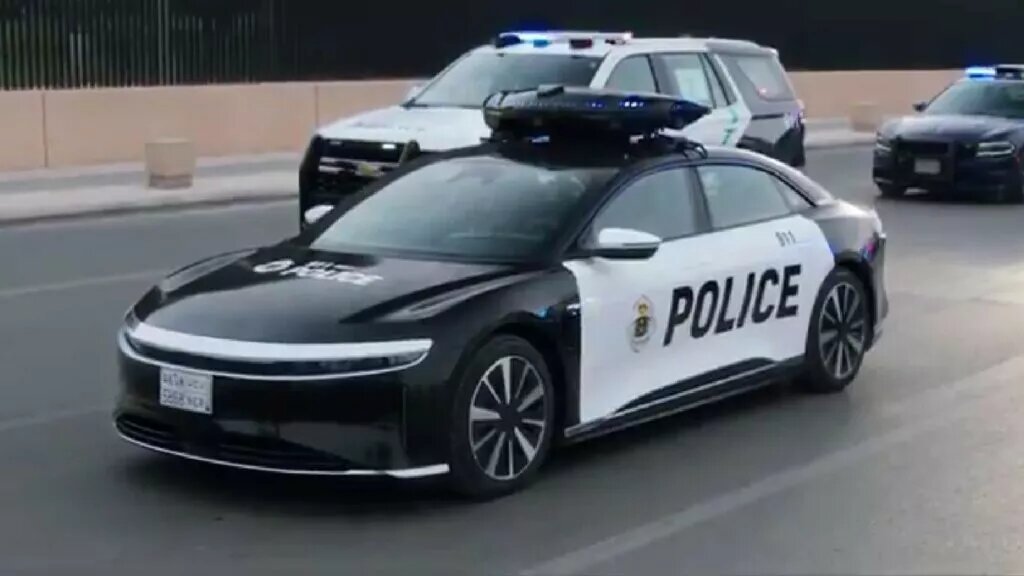 ماشین پلیس جدید عربستان به خیابان‌ها آمد+عکس