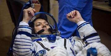 رکورد فضانورد روس ثبت شد+عکس