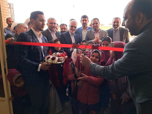 افتتاح مدرسه خیّرساز حریری در آسیاباد اهواز با حضور وزیر آموزش و پرورش