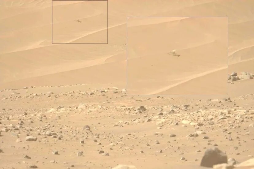 تصویری از یک آرامگاه در سطح مریخ+عکس