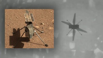 هلی کوپتر هندی جای بالگرد ناسا به مریخ می‌رود+عکس