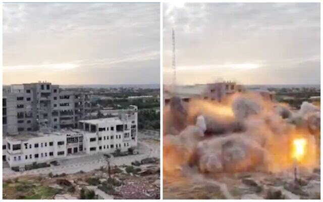 تخریب دانشگاه غزه به خاطر یک توهم!
