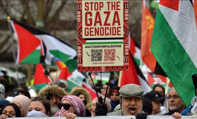 اعتصاب غذای دانشجویان کانادایی در اعتراض به جنایات اسرائیل