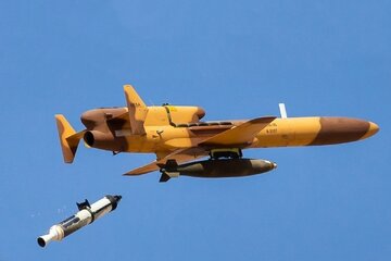 پهپاد جدید ایرانی با پیشرانه جت و قابلیت حمل سلاح+عکس
