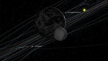 یک سیارک بزرگ به زمین نزدیک می‌شود