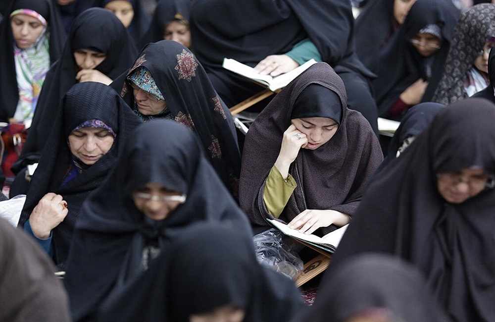 استقبال ۸۰ درصدی دانشجویان دختر از مراسم اعتکاف در دانشگاه آزاد