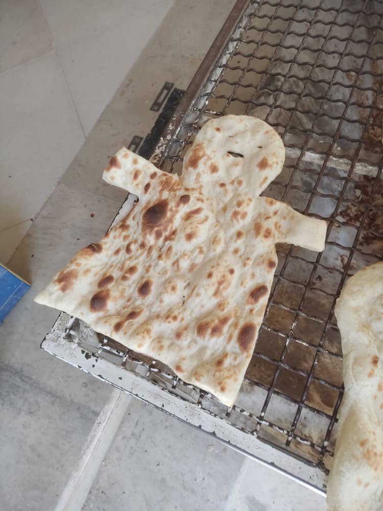 خلاقیت بامزه نانوای تهرانی دل کودکان را برد 
