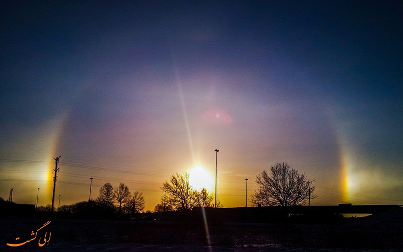 پدیده ظهور سه خورشید در آسمان چیست؟ + تصویر